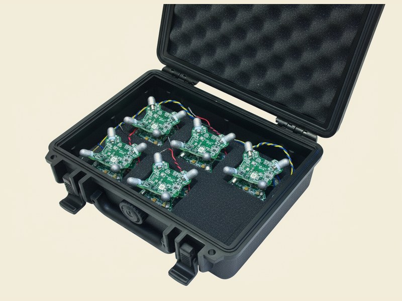 Bespoke build: ruggedised PCB-in-case electronics assembly